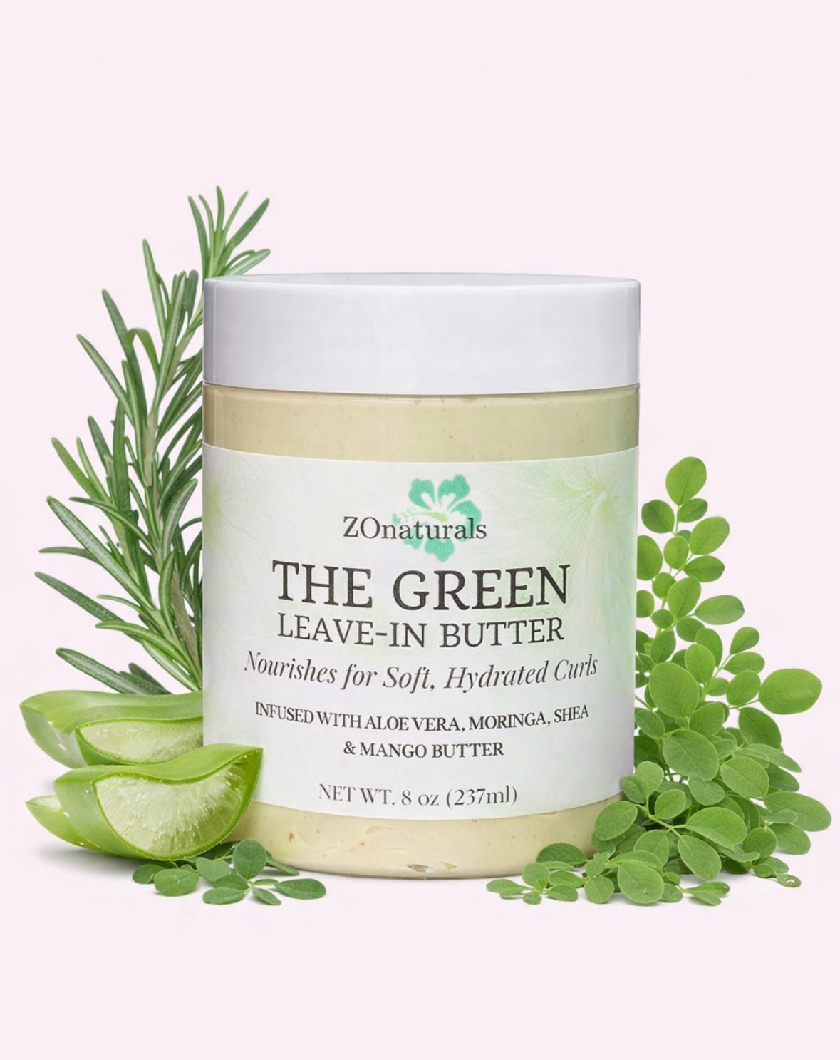 ALOE GREEN HAIR GROWTH BUTTER – ZOnaturals