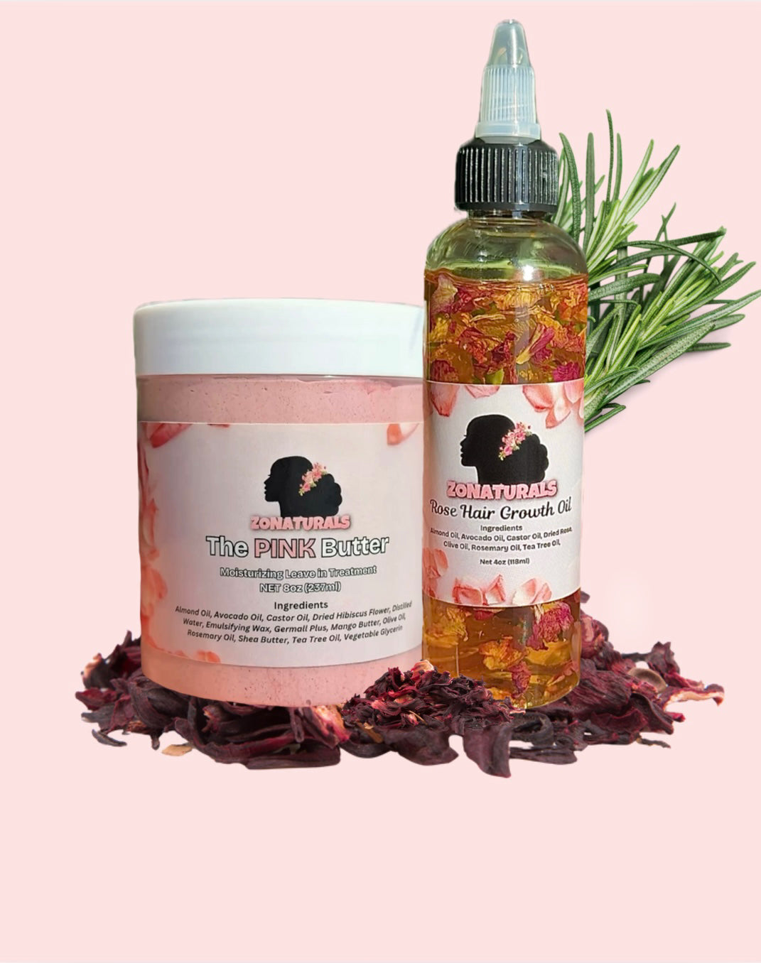 HAIR GROWTH BUNDLE with 4OZ OIL