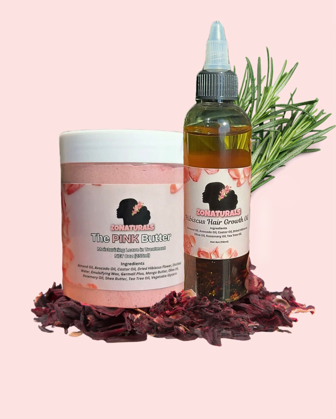 HAIR GROWTH BUNDLE with 4OZ OIL