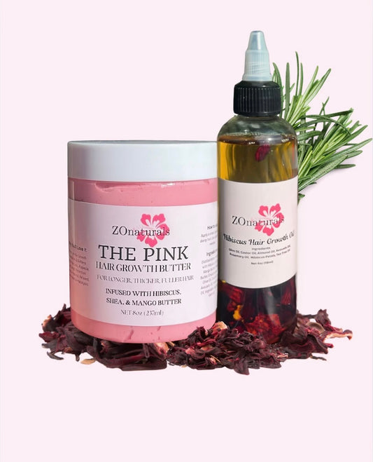 HAIR GROWTH BUNDLE with 4OZ OIL