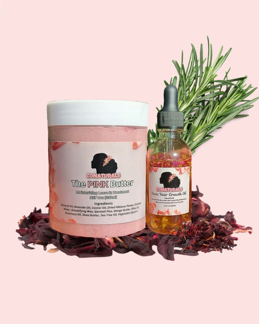 HAIR GROWTH BUNDLE with 2OZ OIL