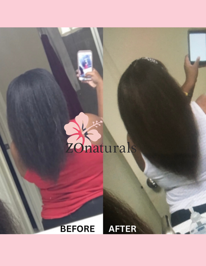 HIBISCUS HAIR GROWTH BUNDLE w/ 4OZ OIL