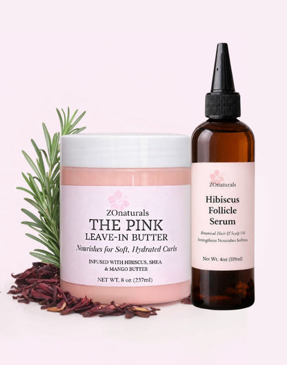 HIBISCUS HAIR GROWTH BUNDLE w/ 4OZ OIL