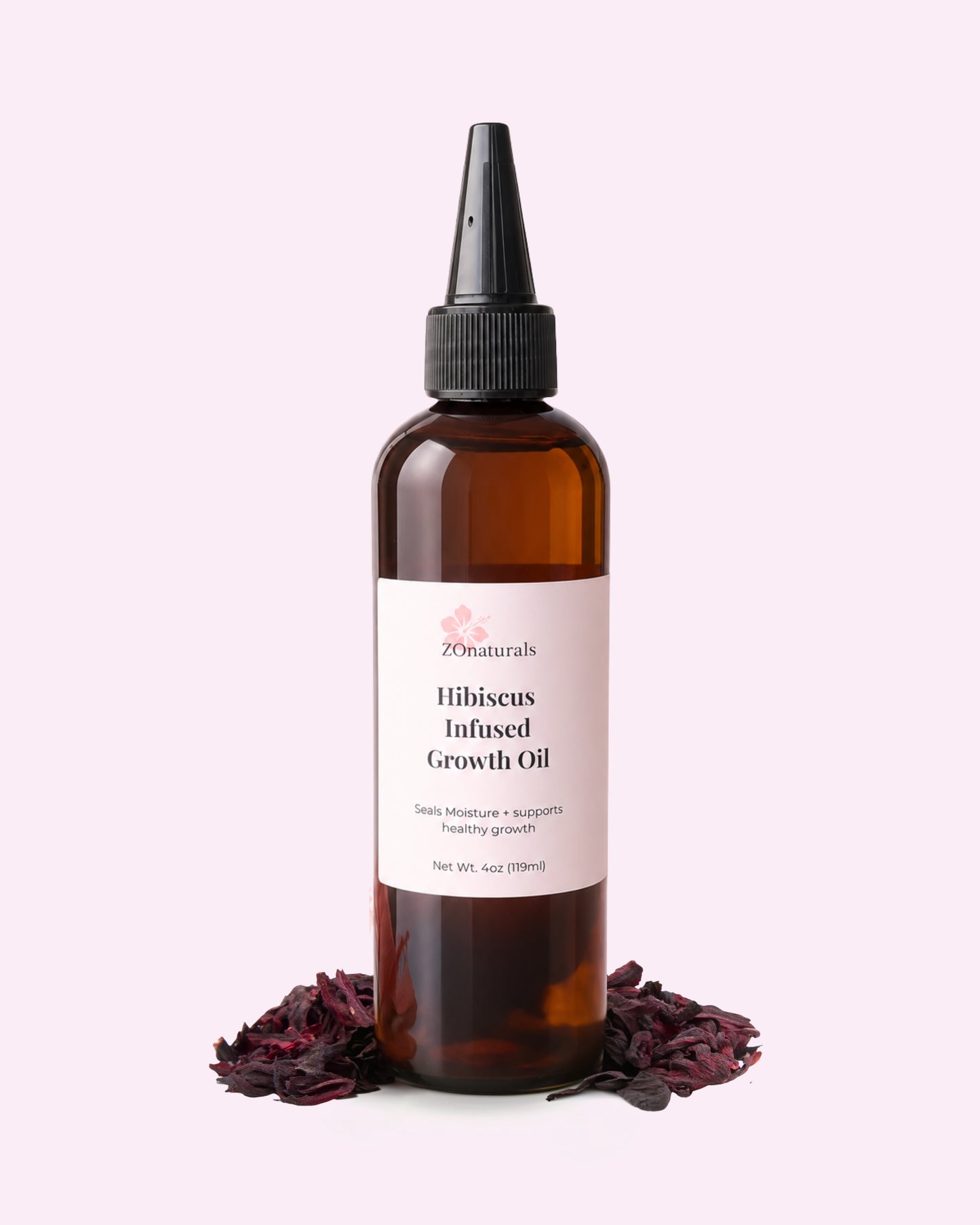 HIBISCUS INFUSED HAIR GROWTH OIL 4OZ