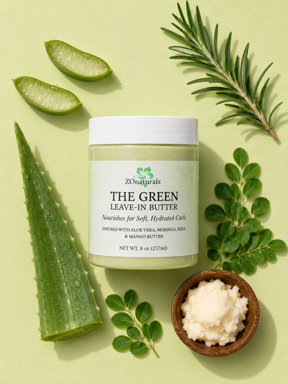 ALOE GREEN HAIR GROWTH BUTTER