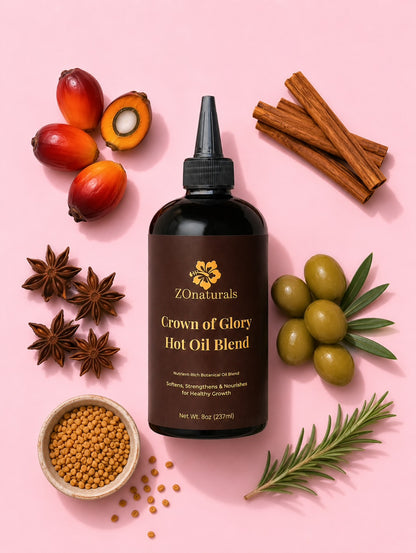 GLORY HOT OIL TREATMENT 8OZ