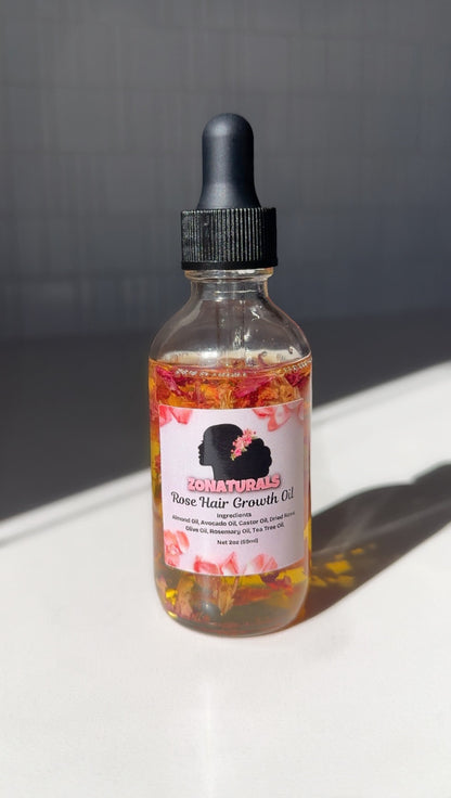 ROSE HAIR GROWTH OIL 2OZ