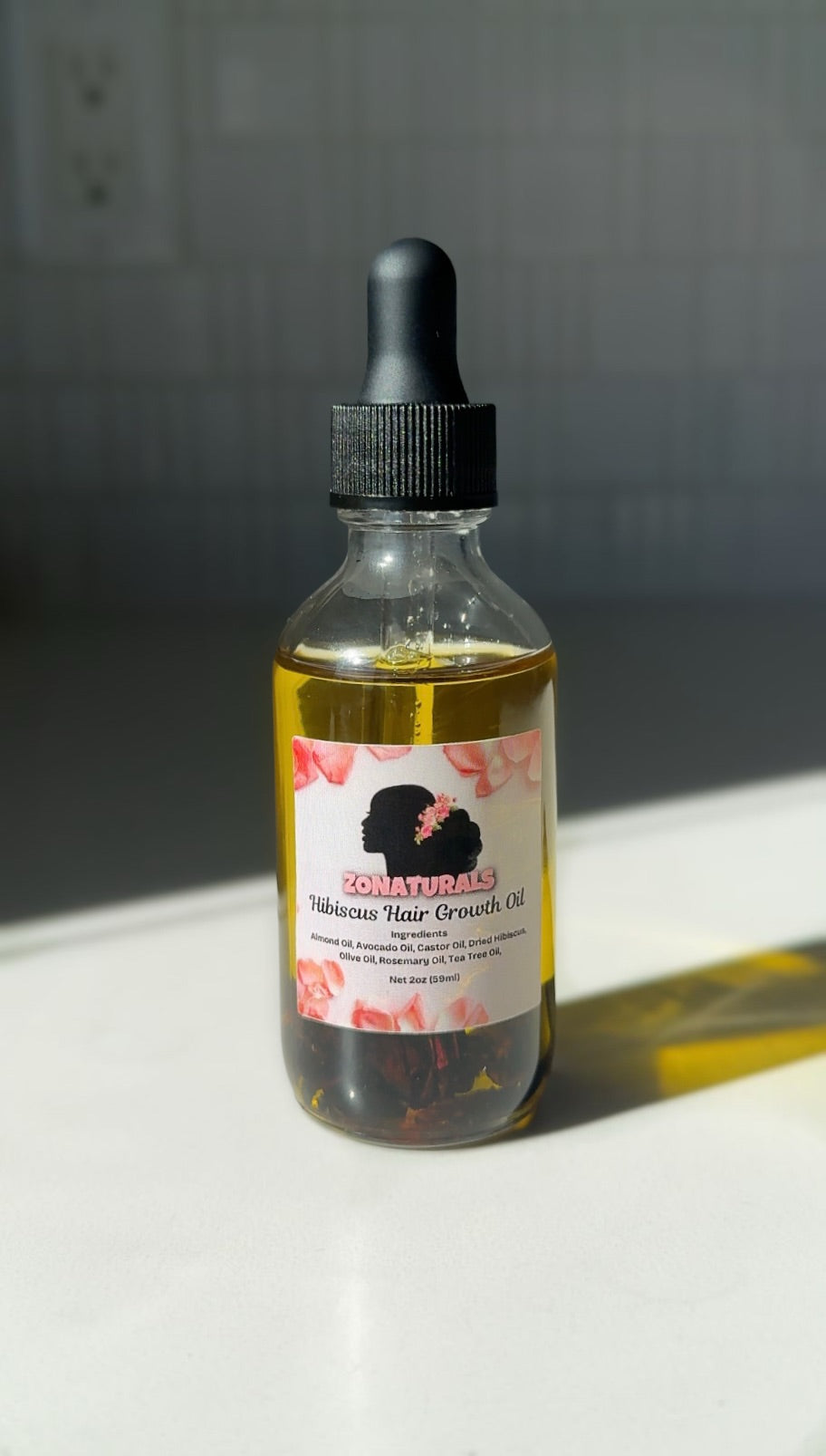 HIBISCUS HAIR GROWTH OIL 2OZ