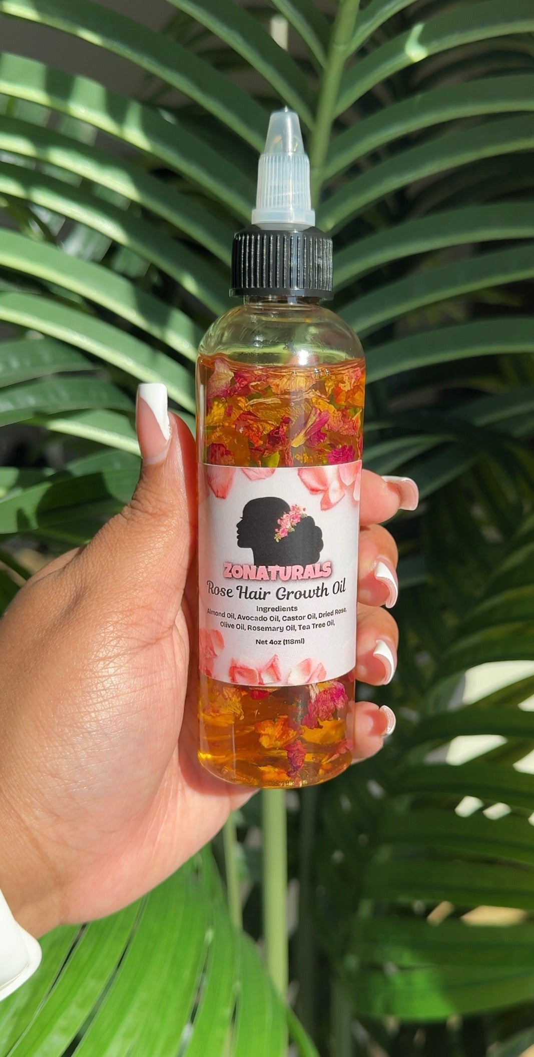 ROSE HAIR GROWTH OIL 4OZ