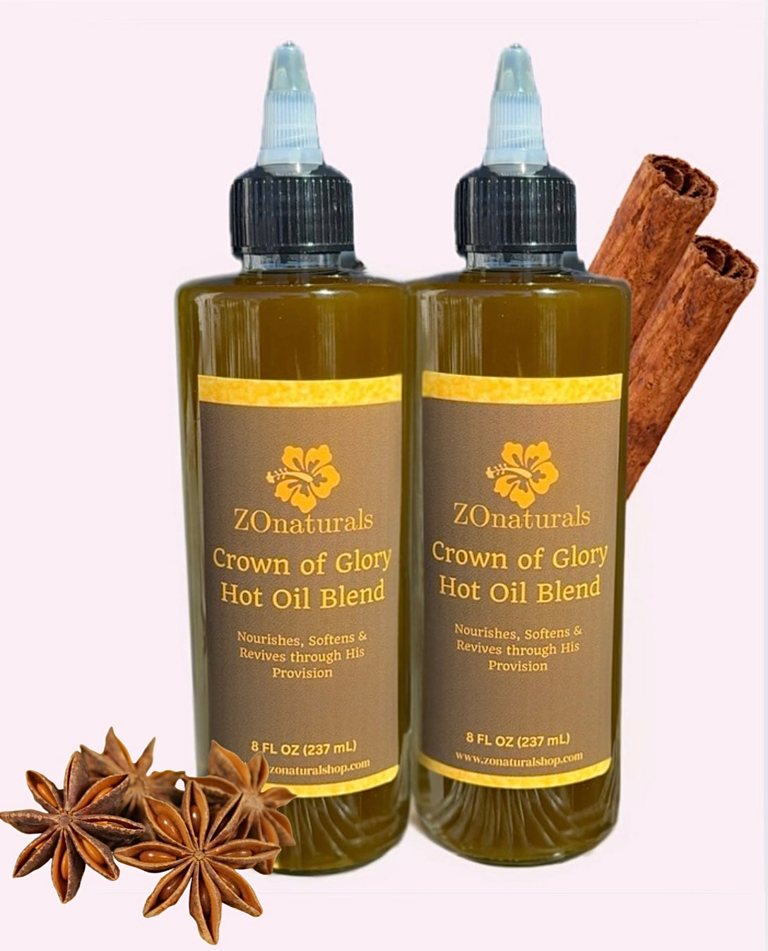 Crown of Glory Hot Oil Blend Bundle