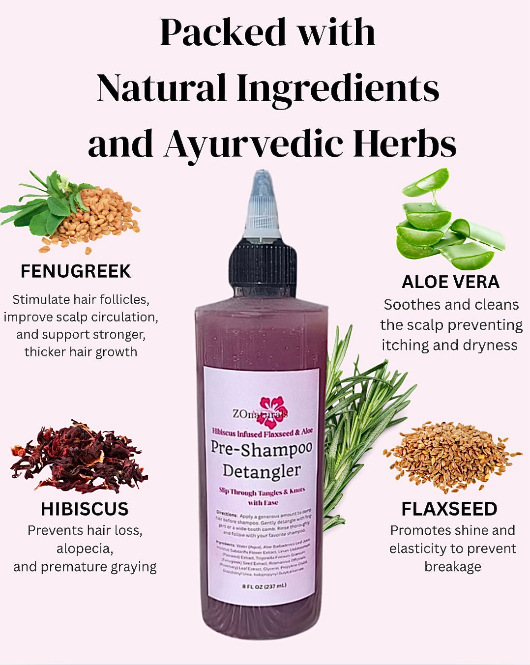 Ayurvedic Pre-Shampoo Detangler Bundle